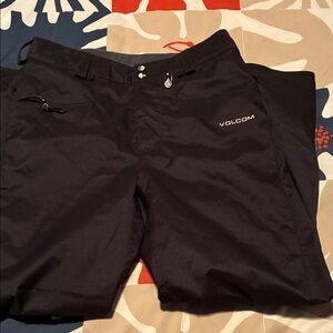 Volcom Jet Black Trousers